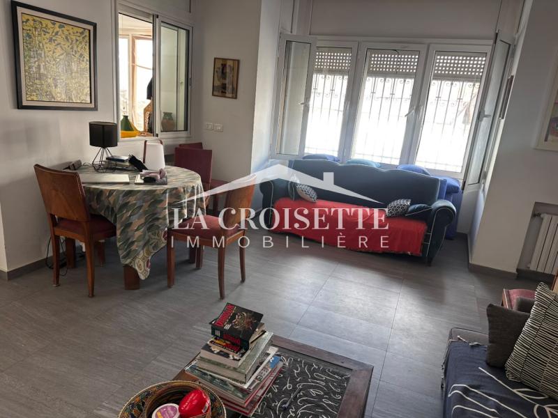 Etage de villa semi-meublé S+3 à La Marsa